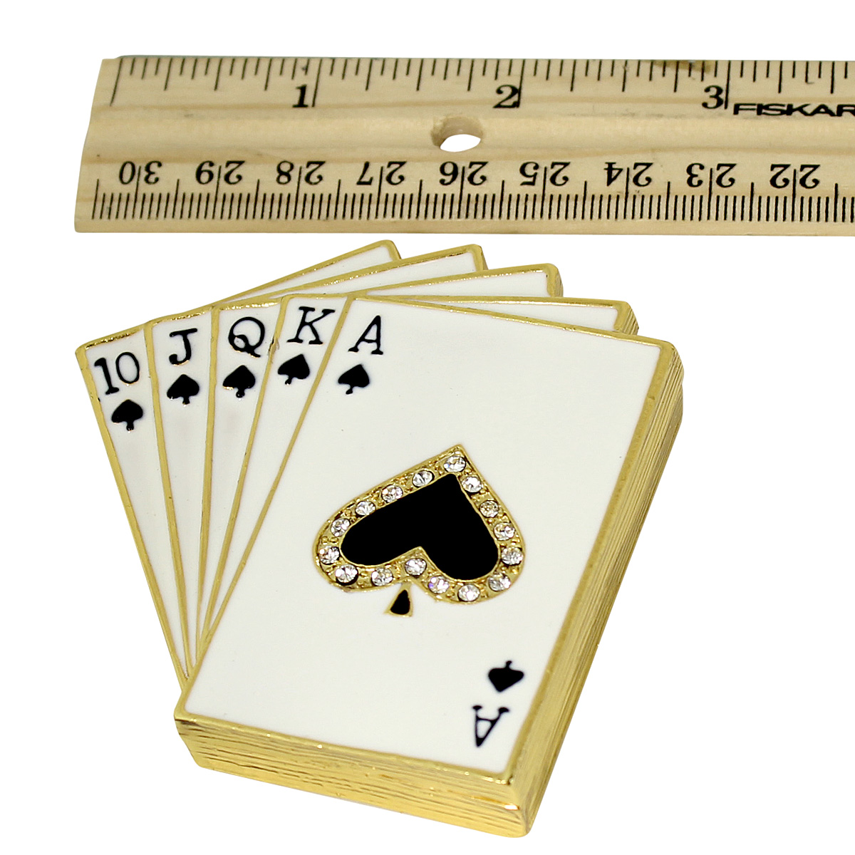 Poker themed jewelry