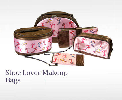 Shoe Lover Makeup Bags
